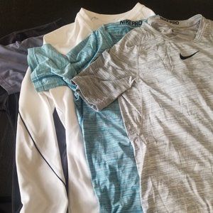 Various Nike Dri-Fit shirts (slim, size S)